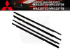 Mitsubishi Lancer Evo Door Belt Molding Front Rear LH RH Set