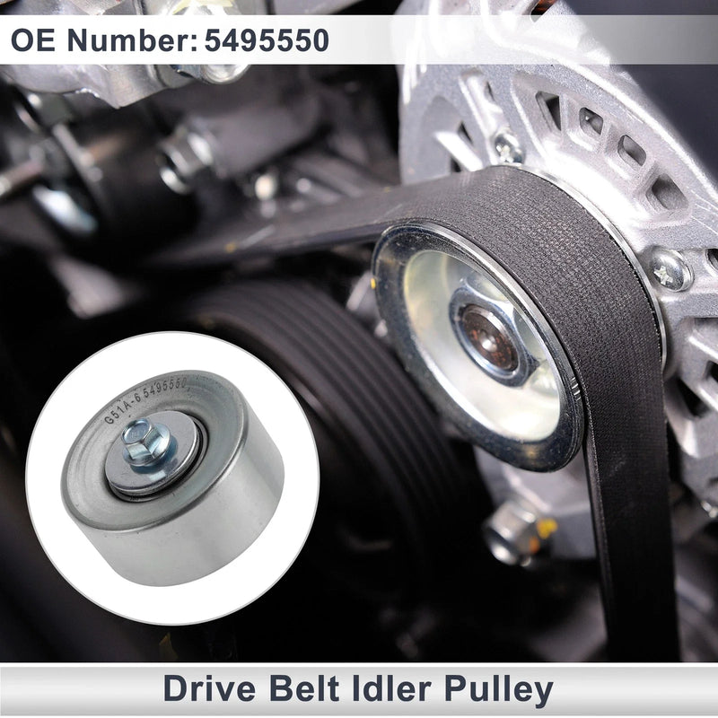 Buick Enclave 3.6L Drive Belt Idler Pulley (2009–2013)