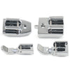 Singer Low Shank Sewing Machine 4 Pcs Invisible Concealed Narrow Zipper Foot