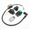 110cc 125cc Pit Quad Dirt Bike ATV Coil CDI Unit Regulator Solenoid