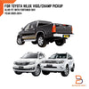 Toyota Hilux MK6 MK7 SR5 Black Rubber Rear Mud Flap Splash Guard (05-14)