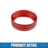 Jeep Cherokee, Compass 2014-2021, Red 4WD Knob Cover Trim