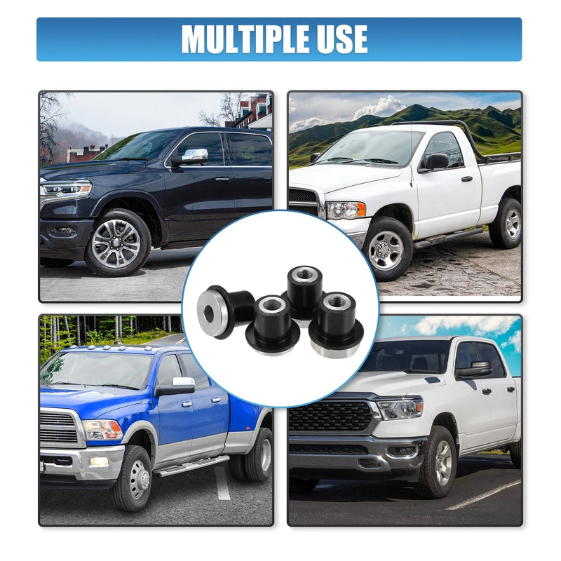 Dodge Ram 4pcs Steering Rack & Pinion Mount Bushings (2002-2018)