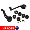 Universal Aluminum Car Window Door Winder Cranks Black (AU Ship)