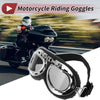 Motorcycle Set 1 Motorcycle Goggles Grey Lens Black Frame Sunglasses