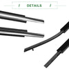 Toyota Camry Front Left & Right Weatherstrip Window Seals (2012-2014)