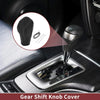 QX56 Black Gray Faux Leather 1 Pc Gear Shift Knob Cover (2011-2013)