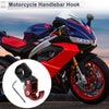 Arc Aluminum Alloy Motorcycle Hanging Hook Hexagon Wrench 1 x Set Red