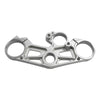 BMW S1000RR Silver Upper Fork Cross Brace Triple Clamp (2015-2019)