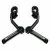 Harley 1 1/4" Black Foot Peg Mount Clamps