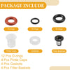 Honda Civic Fuel Injector Seal O Ring 4 x Sets (2011)