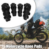 Motorcycles 4x Knee Elbow Pads Protector