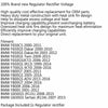 BMW F650CS (2000-2011), F700GS, F800GS Regulator Rectifier (2008-2012)