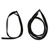Glass Run Door Channel FL+FR Fits Datsun Nissan Patrol Safari Y60 1987-97 D09
