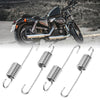 Honda 4 x 8.5cm Silver Tone Motorcycle Brake Pedal Return Spring