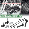 GMC Acadia 6 Pcs Front Suspension Tie Rod Ends Sway Bar Link Ball Joint