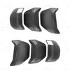 Ford Mustang GT 6 x Car Tail Light Lamp Cover Trim (2018-2022)