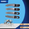 Hyundai Tucson 4 x Black Exterior Door Handle Set (2005-2009)