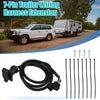 Ram 1500 2500 Truck Bed 7-Pin Trailer Wiring Harness Extension
