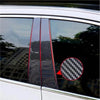 Acura RDX 8PCS Carbon Fiber Window Pillar Posts Door Trim Cover (2019–2024)
