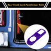 Jeep Wrangler JL JLU (2018-2024) - ABS Purple Rear Trunk Lock Panel Cover Trim