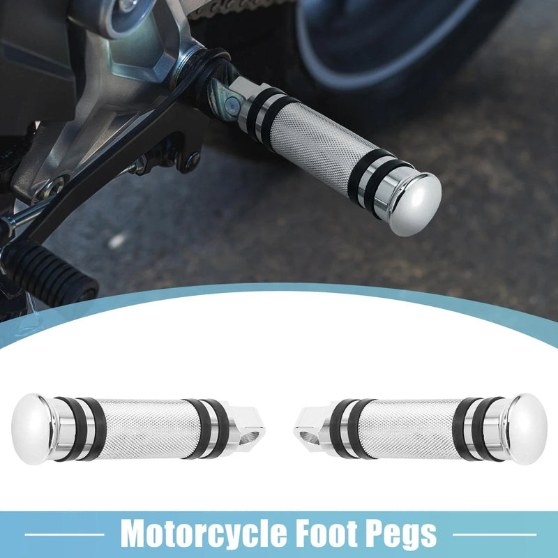 Aolly Motorcycle 1 Pair 10mm Aluminum Rearsets Footrest
