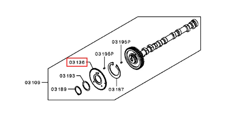 Mitsubishi L200 Triton Camshaft (2015-2022)