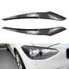 BMW 1 Series F20 F21 2 x Headlight Eyebrow Trim (2011-2014)