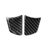 Audi A6 A7 Carbon Fiber Black Steering Wheel Panel Cover Trim (2012-2018)
