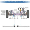 Toyota Camry Front Inner Tie Rod Ends (1992-2001)