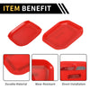 Jeep Gladiator Red Exterior Door Handle Bowl Cover Trims (2020-2024)