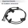 Toyota 4Runner (1996-2002) 1 Pc Rear Left ABS Wheel Speed Sensor