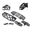 Harley Touring Alu Front Floorboard & Rear Foot Pegs with Mounts (1993-2023)