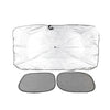 Car Windshield Silver Front Window Sun Shade Visor Cover (Fits Most Cars)