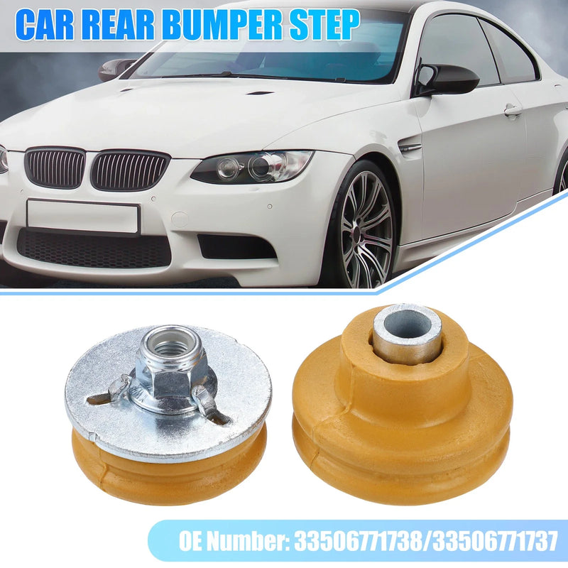BMW 128i 135i 4 Pcs Rear Bumper Step Bumpers (2008-2013)
