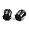 Harley Dyna, Fatboy, Electra, Street Glide, Road King Front Axle Nut Covers (2006-2023)