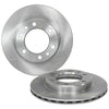 Hilux 2 x Front Disc Rotors + Brake Pads (1988–1997)