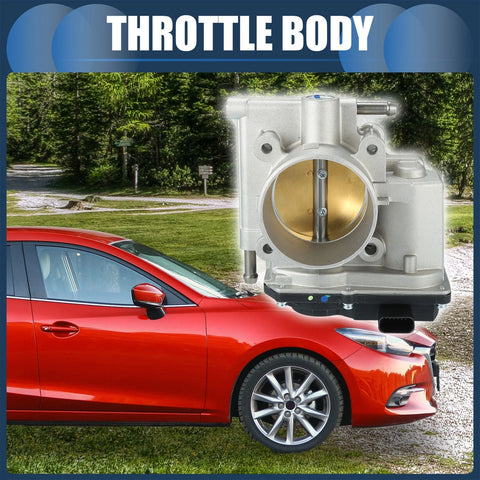 Mazda 3 5 6 CX-7 2.5L L4 Throttle Body Assembly (2004-2013)
