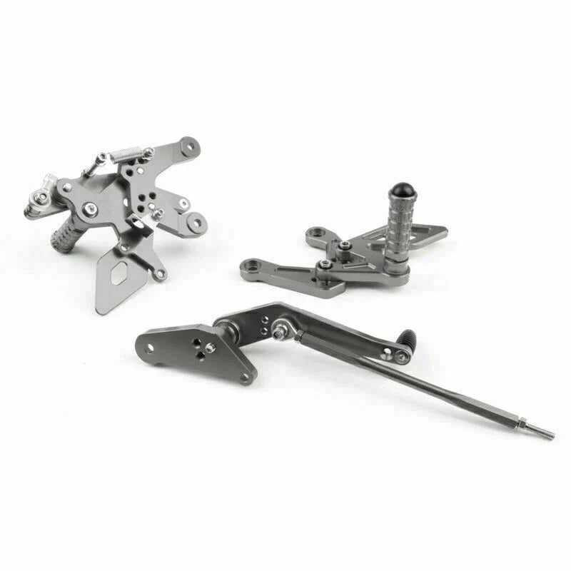 Honda CBR500R, CB500F Adjustable Rearsets Footrests (2016-2017)