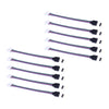 5050 RGB LED Strip Light 20 x 4pin Male Female Connector Wire (3528)