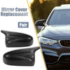 BMW E70 E71 E72 Carbon Fiber Pattern Rear View Mirror Covers (2007-2013)