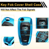 Ford Mondeo 3 Buttons Blue TPU Silicone Key Case (2015-2023)