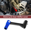 Bosuer Cheetah Folding Gear Shifter Lever Black & Blue