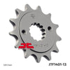 Kawasaki KFX400 13T Front Steel Sprocket (2003–2006)