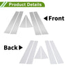 Chevy Captiva 6 x Pillar Window Trim (2006-2015)