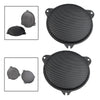 Harley Davidson Electra Glide Black Front Mesh Speaker Grills (2014-2018)