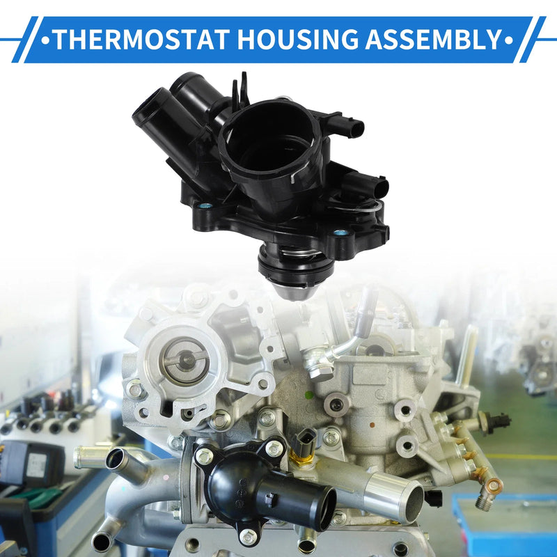 Mercedes-Benz W205 R172 C250 Engine Coolant Thermostat Housing (2015-2020)