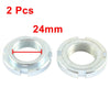 Suzuki 2 x 24mm Thread Dia 1.0 Pitch Motorcycle Steering Stem Lock Nut