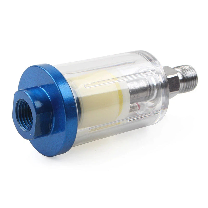 Compressor Spray Paint Gun 1/4" Inline Air Oil Water Filter Trap