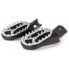 Honda CRF230L (2003-2009) - Black Pedals 2 x Motorcycle Foot Pegs